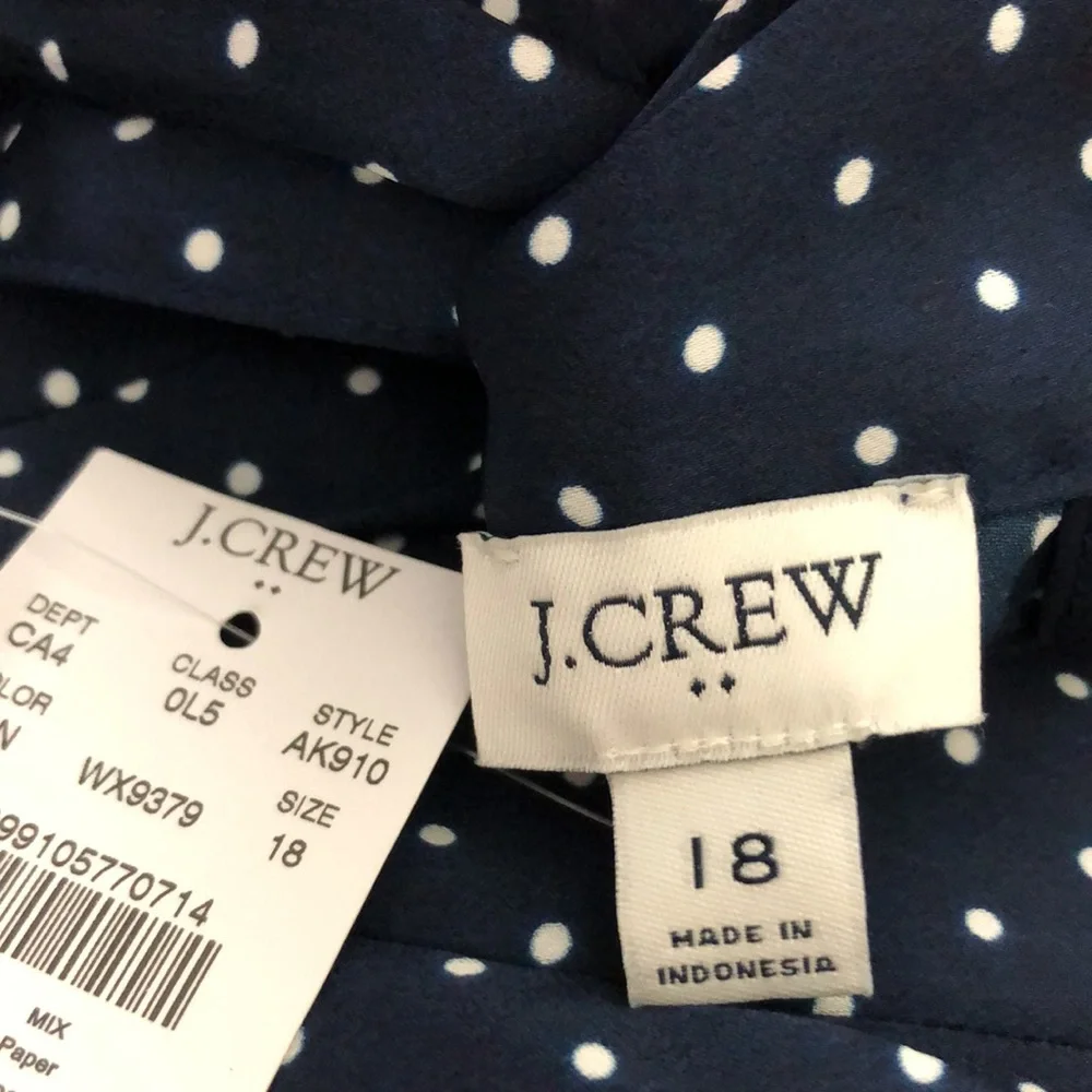 J. Crew PLUS Tie-Neck Halter Jumpsuit - Picture 9 of 10